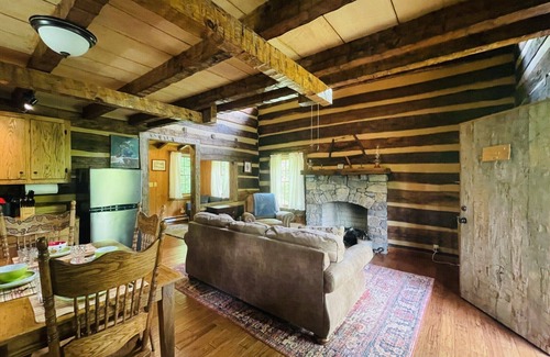 Hot Springs Cabina | Relax & Unwind in an Iconic Cabin! River views