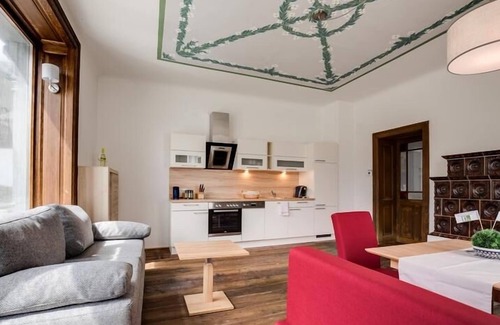 Mitterbach am Erlaufsee Apartamento | Vacaciones relajadas en el centro histórico de Mitterbach: apartamento de 60 m2 con camas con somier
