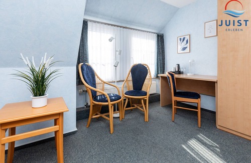 Juist Apartamento | Relaxed vacation on Juist: Cosy room only 290 m from the beach!