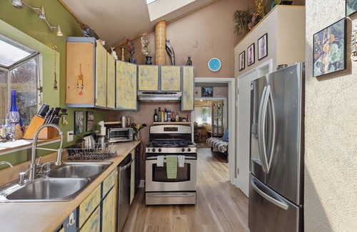 Lagunitas Casa | Relaxing redwood forest home with hot tub and sauna at Lagunitas Creek