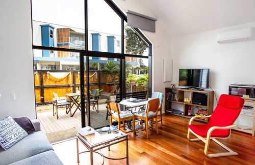Paraparaumu Beach Cabaña | Relajante casa de campo moderna - Situado en el centro