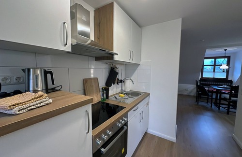 Brodersby Apartamento | "Relaxing time out in the cozy Bienenstock vacation apartment"