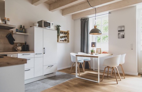 Upleward Apartamento | "Relaxing vacation at Gulfhof Boomgaarden. Your home on the North Sea coast!"