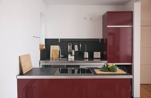 Werder Apartamento | Remise ground floor - garden apartment with wood-burning stove and terrace