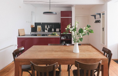 Werder Apartamento | Remise ground floor - garden apartment with wood-burning stove and terrace