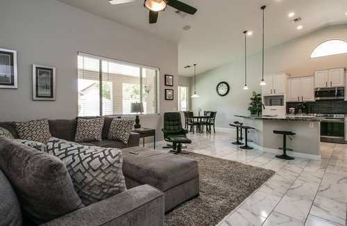Rovey Farm Estates Casa | Remodeled 4 Bdrm w/ Pool near WestGate Entertainment District!
