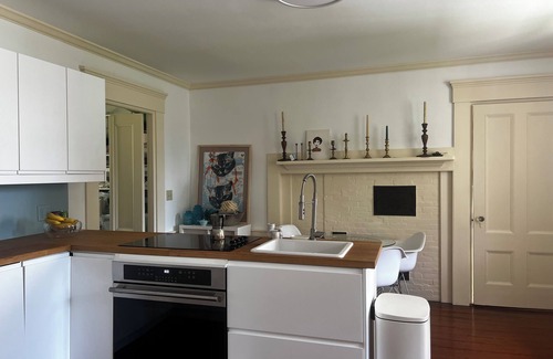 Yarmouth Port Casa | Remodeled historic Captains home w/fireplaces, large yard, 5 mins walk to beach