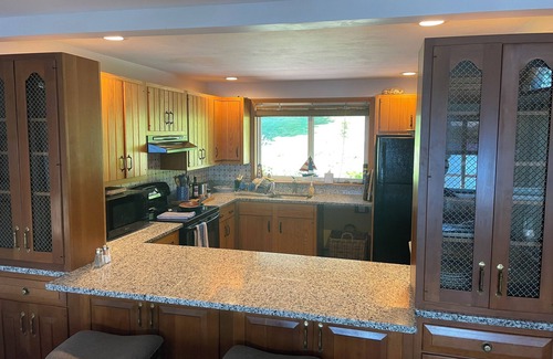 Fair Haven Cabaña | Remodelada casa frente al mar con vistas de la bahía de Sodus pequeño y el lago Ontario