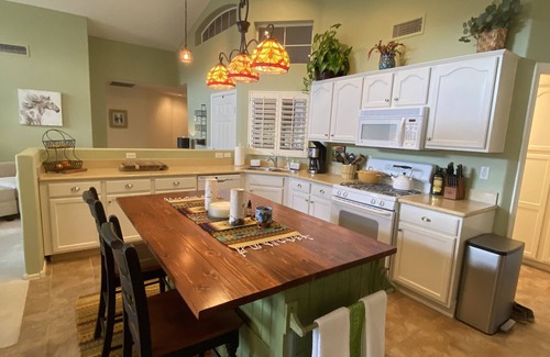 Pebblecreek Casa | Remodeled with access to pools, pickleball, & golf in gated 55+ community!