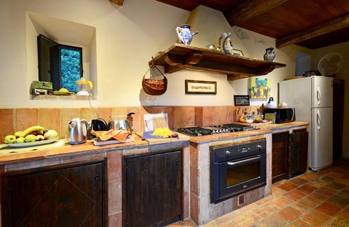 Passignano sul Trasimeno Villa | Renovated medieval-style stone dream villa saltwater pool stunning lake view
