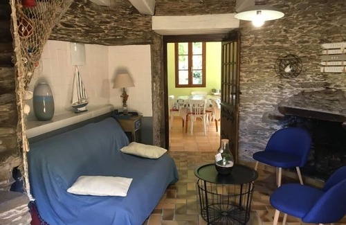 Pornic Cabaña | Molino renovado con jardín cerrado cerca de Pornic