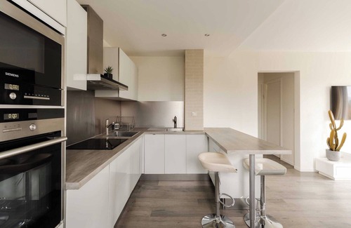 Deauville City Centre Apartamento | Apartamento reformado para 6 personas, piscina y tenis