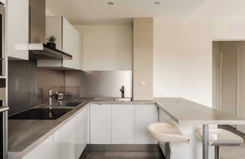 Deauville City Centre Apartamento | Apartamento reformado para 6 personas, piscina y tenis