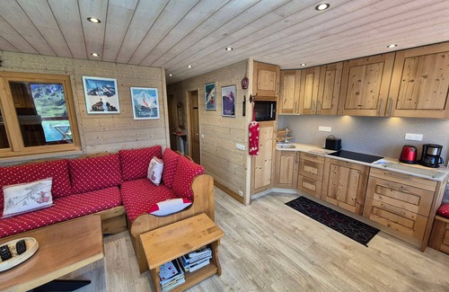 Tignes le Lac Apartamento | Apartamento renovado cerca de las pistas con balcón