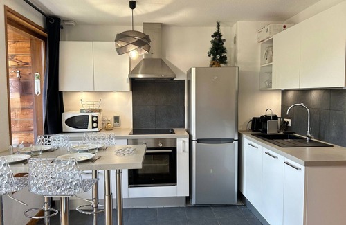Les Gets Apartamento | Magnífico apartamento renovado en Les Gets, frente a las pistas, con balcón, parking y todas comodidades