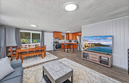Ewa Casa | Renovated Steps to the Beach Cottage in Ewa Beach Serene Home w/Full Kitchen