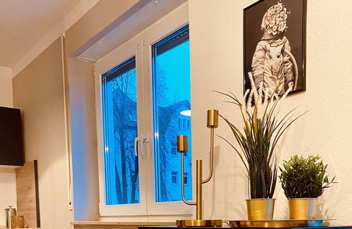 Andreasvorstadt Apartamento | Renovated studio with balcony, WiFi, Netflix & kitchen near the city