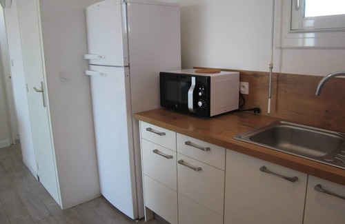 Saint-Cyprien Plage Apartamento | Apartamento T2 renovado, 4 plazas, aparcamiento, frente a la playa, centro de Saint-Cyprien