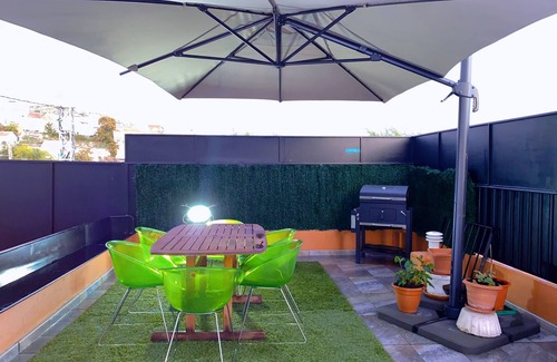 Perales de Tajuna Casa | Casa de pueblo reformada con terraza.