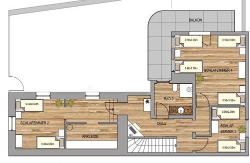 Ochtendung Apartamento | Renoviertes Haus in Ochtendung im Altbau-Flair für 10 Personen!