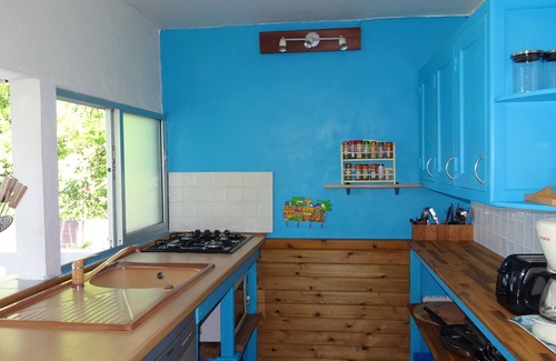 Deshaies Cabaña | Rental *** Swimming pool - Sea view - Air conditioning 2 min from Plage Leroux.
