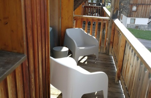 Saint-Etienne-en-Devoluy Apartamento | Alquiler T2 LA GENTIANE - COMPLETO SUR + BALCON 5 M2