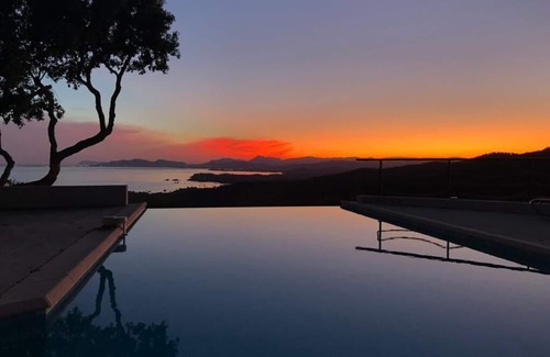 Cap Benat Villa | Alquiler villa dominio privado de Gaou Bénat Belle Vista al mar