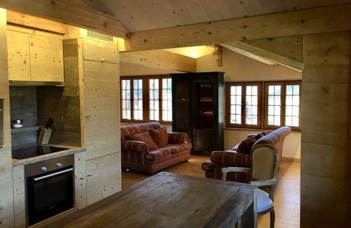 Chateau-d'Oex Apartamento | El chalet des Alpes en Château-d'Œx