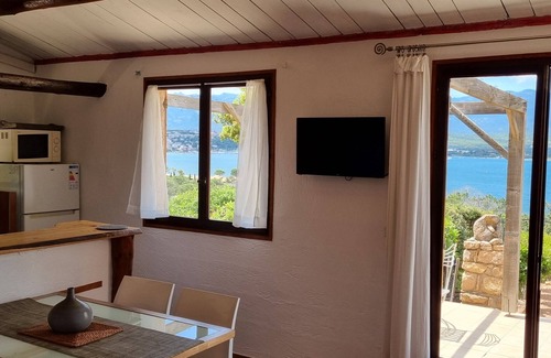 Porto-Vecchio Casa | mini-villa de 2 a 4 personas, piscina, playa, vista panorámica, cerca de palombaggia