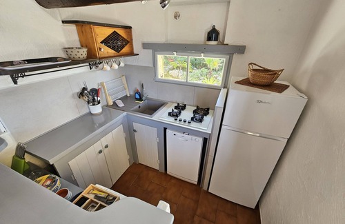 Porto-Vecchio Casa | mini-villa de 2 a 4 personas, piscina, playa, vista panorámica, cerca de palombaggia