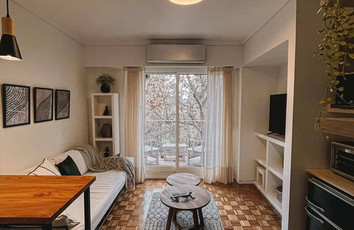 Palermo Apartamento | RentUp Zona Jardin botanico balcon