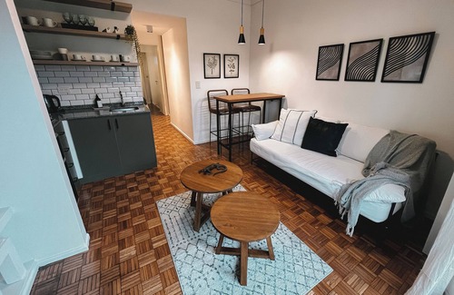 Palermo Apartamento | RentUp Zona Jardin botanico balcon