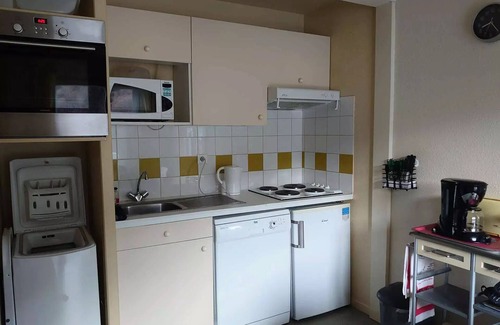Bareges Apartamento | Residence Balcons De Bareges - Apartment with balcony and parking