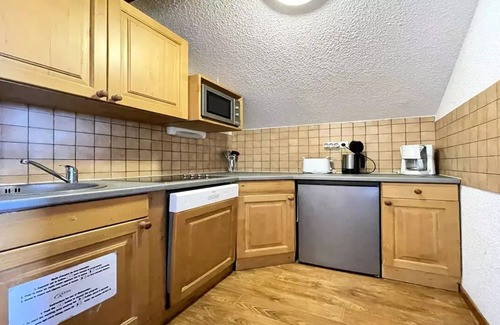 Puy-Saint-Vincent Chalet De Esquí | Residence Dame Blanche - DBAC25 - APPT 3 CHAMBRES - BALCONY - 8 PERSONS
