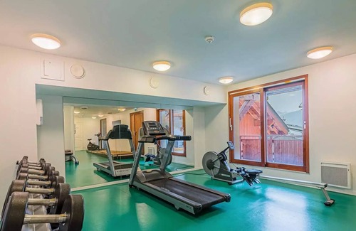 Vaujany Apartamento | Residence La Cascade - 3 Rooms or 2 Rooms + 2 Cabins 6/8 People