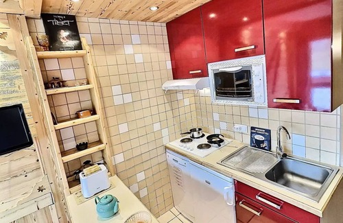 Tignes le Lac Apartamento | Résidence Le Bec Rouge - Estudio para 4 personas