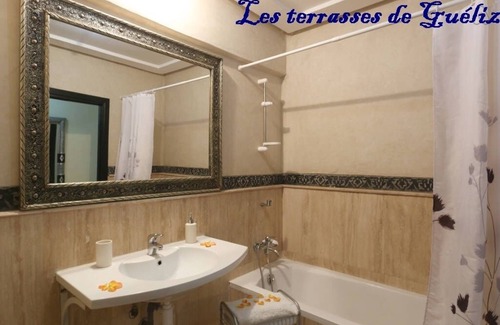 Gueliz Apartamento | Residencia con piscina en la azotea, apartamento con terraza en el centro