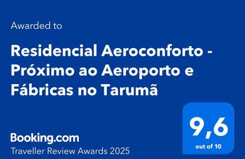 Taruma Apartamento | Residencial Aeroconforto - Próximo ao Aeroporto e Fábricas no Tarumã
