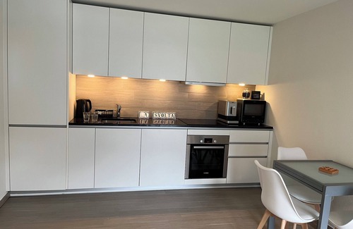 Riazzino Apartamento | Residenza La Svolta - Salt Pool & Private Garden