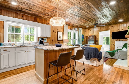 Saluda Cabina | Resilience Road Cabin: pet friendly, walk to downtown Saluda, near hiking!
