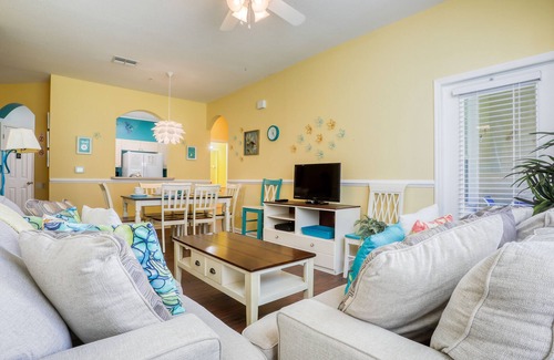 Windsor Palms Condominio | Resort condo near Disney with pool, hot tub, tennis, central AC, & washer/dryer