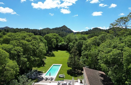 St.-Remy-de-Provence Casa | Casa de campo restaurada, cerca del pueblo, tranquila, piscina climatizada, magníficas vistas Alpilles