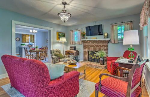 Mars Hill Casa | Restored Mars Hill Home on 1 Acre Walk to Town!