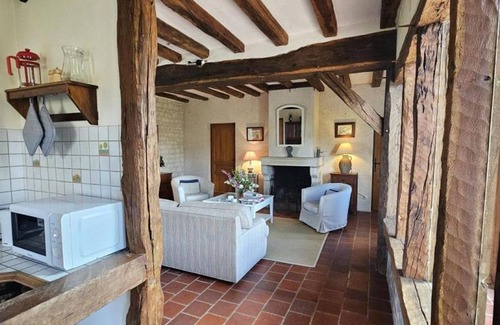 Parcay-sur-Vienne Cabaña | Casa antigua en el campo con jardín cerrado - Se aceptan mascotas - Cerca de viñedos de Chinon