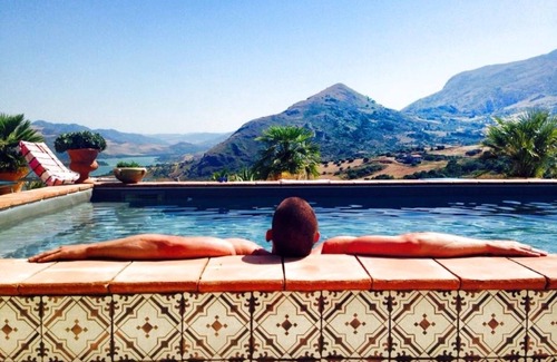 Caccamo Villa | Olivo restaurado con piscina