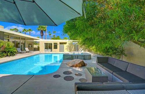 Twin Palms Casa | Retro Rendezvous Pool and Spa MidCentury Modern Home