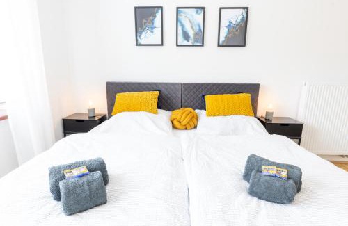 Lahnstein Apartamento | Rhein-Lahn Living - Modernes Design - Kontaktloser Zugang - Zentrale Lage nahe Rhein und Martinsburg - Apartments mit Küche & Wohnzimmer