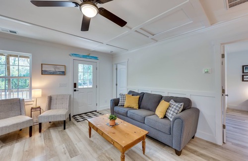 Winnabow Casa | Rice Creek Hideaway w/ Private Dock & Boardwalk
