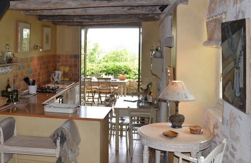 Saint-Denis-les-Martel Cabaña | Rigaudou encantadora casa de campo para 2, valle de Dordoña, piscina climatizada