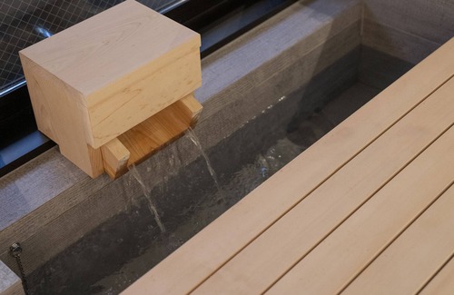 Sakyo Ward Apartamento | [Rin Yumezumi] An inn with a gorgeous cypress bath and footbath that can be rented out for 7 people/with parking, Wi-Fi, and audio!